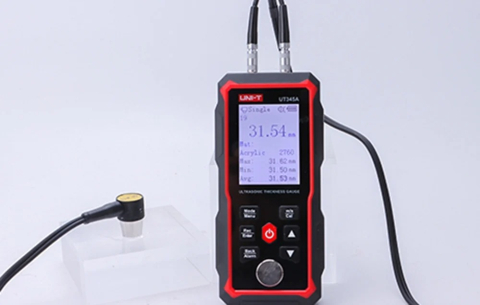 Grosimetru cu ultrasunete UNI-T UT345A 1.0-300mm cu Certificat de Etalonare ISO IEC 17025 [5]