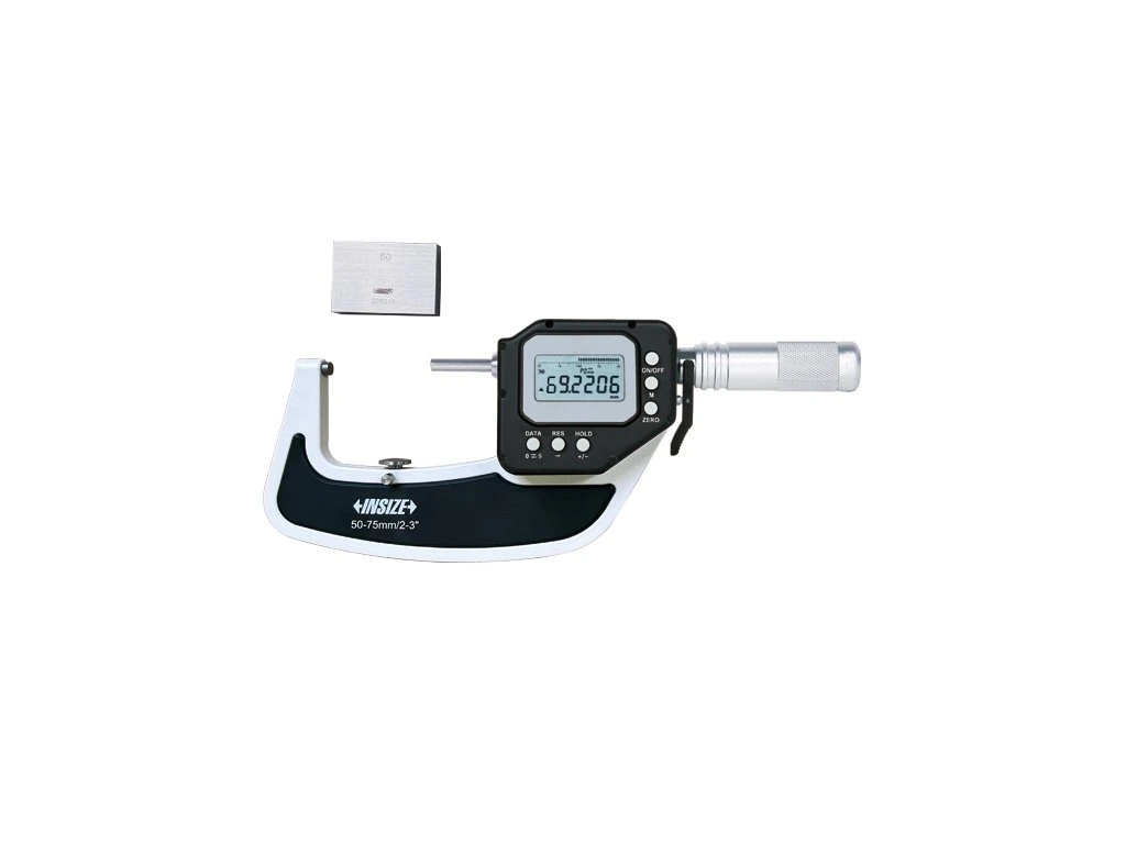 Micrometre - Pasametru digital de inalta precizie INSIZE 50-75mm x 0,0002mm, cu Certificat de Etalonare Metrologica