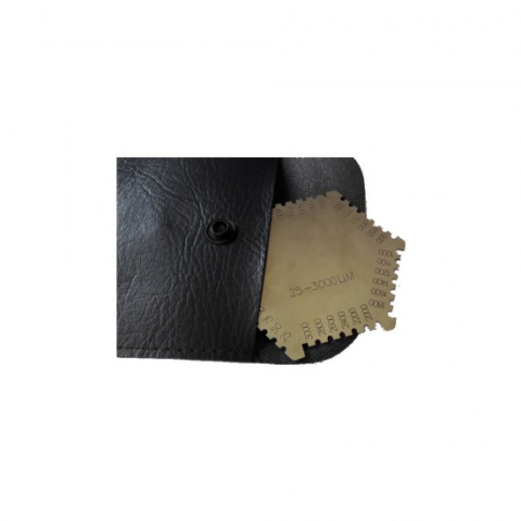 Dispozitiv de masurat grosimea stratului umed tip pieptane hexagonal [1]