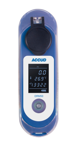 Analizoare optice - Refractometru digital portabil ACCUD DRM50, interval de masurare 0-50%, rezolutie 0.1%, precizie +/- 0.2%, acumulator reincarcabil