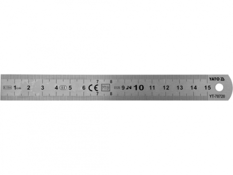 Rigle - Rigla flexibila otel inoxidabil 150mm precizie II