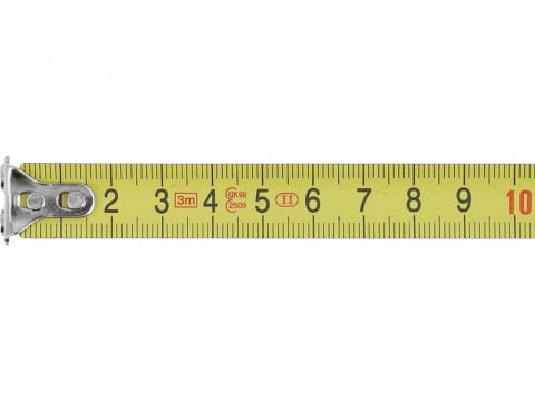 Ruleta cu banda metalica 3mx16mm, carcasa ABS si cauciuc, carlig magnetic [3]