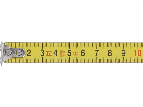 Ruleta cu banda de otel 3mx16mm, precizie II, bimaterial, cap magnetic [3]