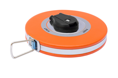 Rulete - Ruleta profesionala K-MET de 10m, cu banda lunga de otel latime 13mm, clasa de precizie 2