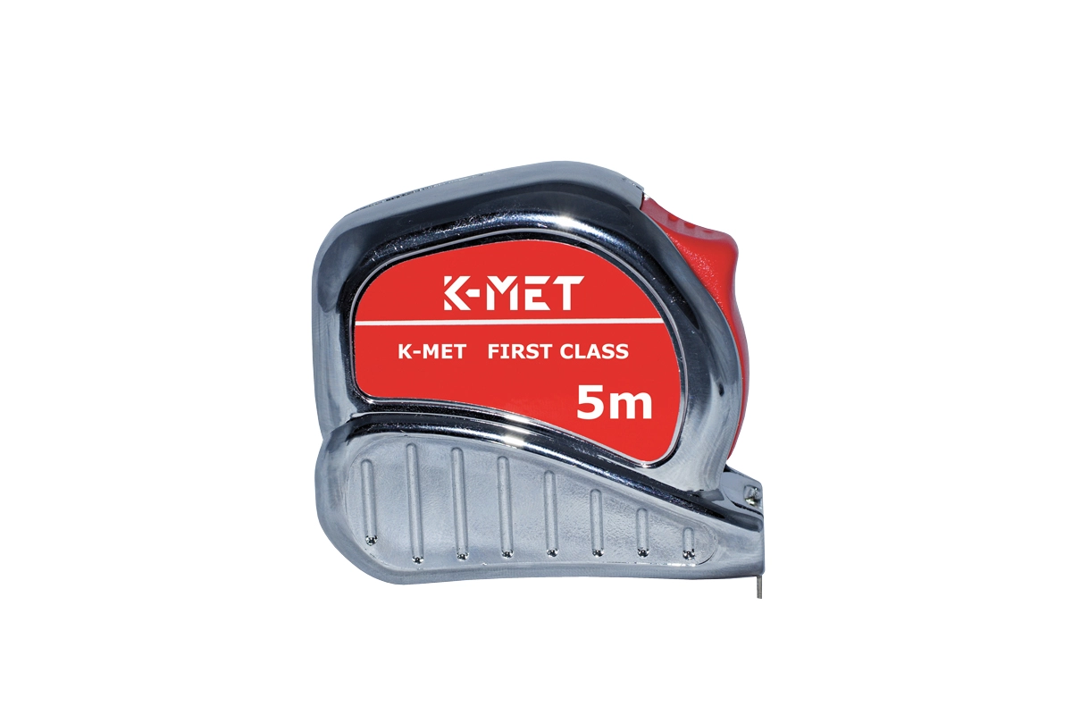 Rulete - Ruleta profesionala K-MET de 5 m, clasa de precizie 1 si latime banda 19 mm