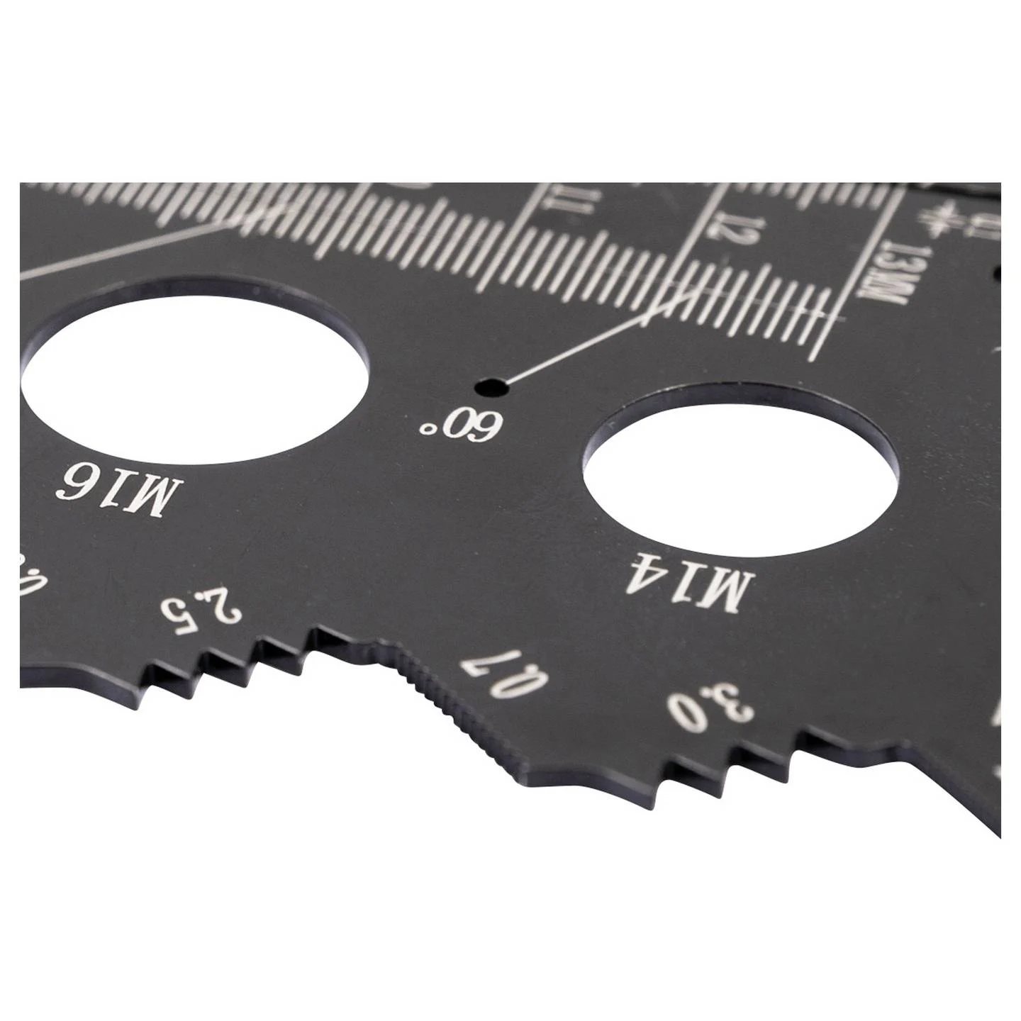 Sablon de verificare si masurare multifunctional pentru filete, gauri, fante, diametre burghie [2]
