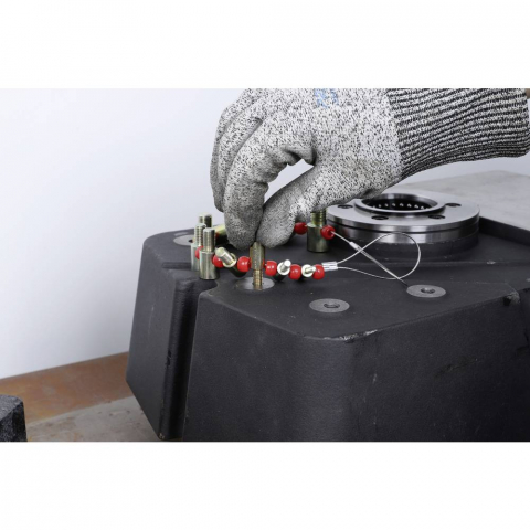 Set 26 piese pentru verificare filet metric M4–M12 si inch 6–20 Dasqua, suruburi si piulite, otel zincat [12]