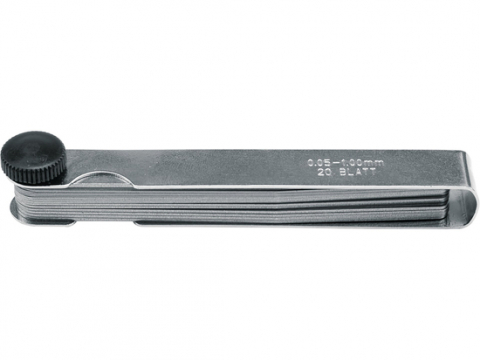 Seturi de lere - Set 13 lere din otel inoxidabil pentru atelier, domeniu grosimi 0,05-1,00 mm