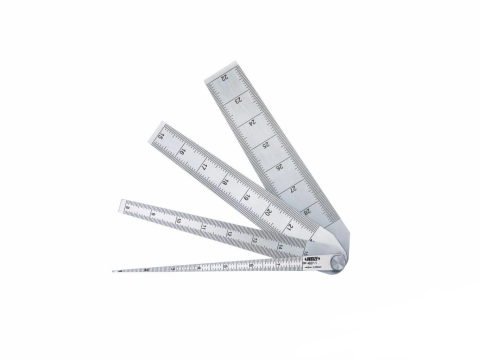 Cale, pini, lere, calibre sudura - Set 4 pene de masurat INSIZE 1-29 mm, gradatie 0,05 mm, otel inoxidabil