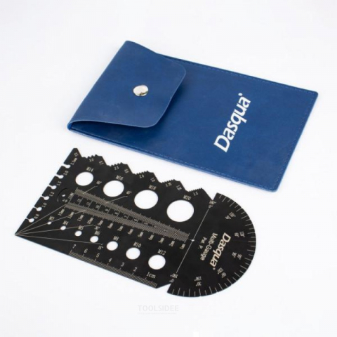 Sablon de verificare si masurare multifunctional pentru filete, gauri, fante, diametre burghie [3]