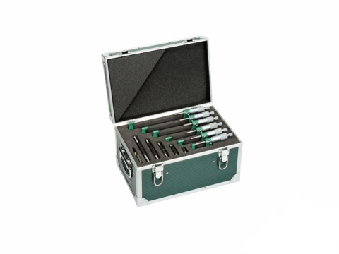 Micrometre - Set 6 micrometre mecanice INSIZE 150-300 mm, rezolutie 0.01 mm, cu clichet