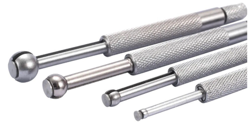 Set de 4 tije Dasqua pentru masurarea orificiilor cu domeniu 3-13 mm crom satinat [1]