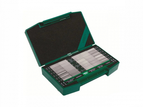 Accesorii durometre si rugozimetre - Set etaloane rugozitate INSIZE ISR-CS130-W, 30 mostre Ra si Rz, prelucrari diverse