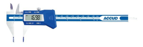 Sublere speciale digitale - Subler digital cu varfuri inguste ACCUD, domeniu 0-150mm, pentru caneluri mici