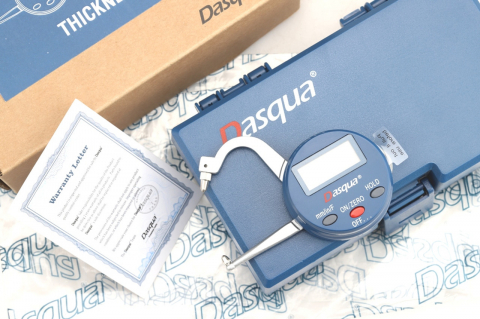 Ceas comparator digital pentru grosimi Dasqua 0-25mm, rezolutie 0,01mm, precizie +/-0.05mm [4]