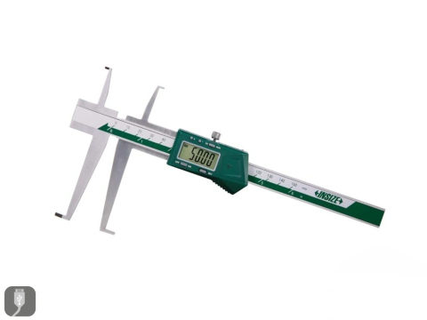 Sublere speciale digitale - Subler digital pentru caneluri INSIZE 9-150mm, rezolutie 0.01mm, cu ciocuri superioare si inferioare