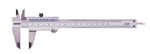 Sublere mecanice - Subler mecanic ACCUD 0-300mm x 0.02mm, precizie +/- 0.03 mm, otel inoxidabil