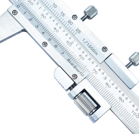 Subler mecanic cu reglaj fin Dasqua 0-300mm x 0,02mm, precizie +/−0,03mm [2]
