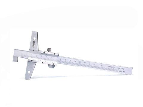 Sublere mecanice de adancime - Subler mecanic de adancime cu carlig INSIZE 0-300 mm, diviziune 0.02 mm, precizie +/-0.04 mm