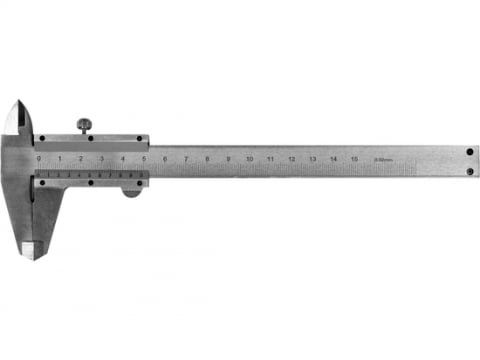 Sublere - Subler mecanic de atelier 150mm, gradatie 0,02mm, cu tija de adancime