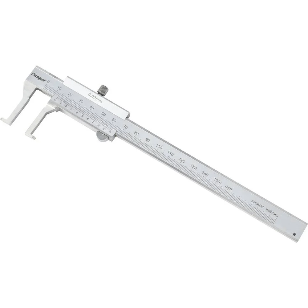 Sublere speciale mecanice - Subler mecanic de interior pentru caneluri 18–150 mm, 0.02 mm, precizie +/-0.04 mm, monobloc