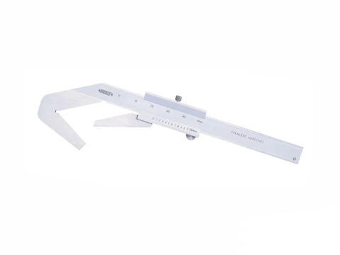 Sublere speciale mecanice - Subler mecanic in forma de V INSIZE Ø4-40mm, rezolutie 0.05mm, precizie ±0.05mm, inox