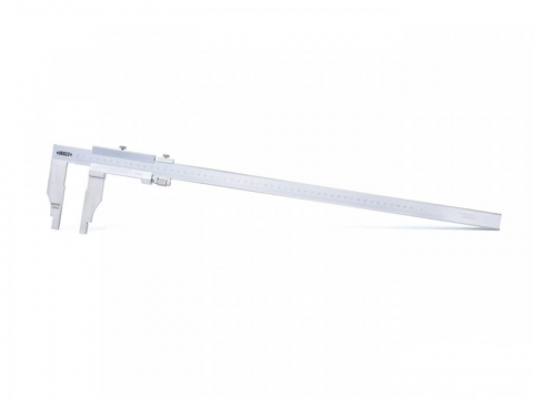 Sublere mecanice - Subler mecanic INSIZE 200mm, rezolutie 0,05mm, falci 100mm, reglaj fin