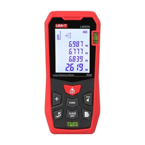 Telemetre laser - Telemetru laser Uni-T LM50A 50m cu Certificat de Etalonare Metrologica