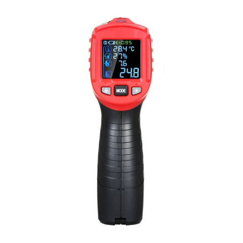 Termohigrometru digital pirometru cu infrarosu si punct de roua Habotest HT651D cu Certificat de Etalonare [1]