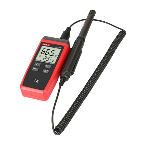 Termohigrometru digital portabil UNI-T UT333S -10°C ... +60°C cu senzor extern, cu Certificat de Etalonare Metrologica [3]