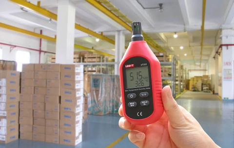 Termohigrometru digital portabil UNI-T UT333 -10°C ... +60°C cu senzor integrat, cu Certificat de Etalonare Metrologica [5]