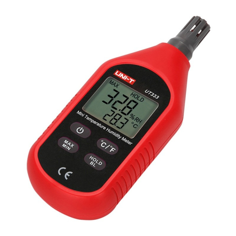 Termohigrometru digital portabil UNI-T UT333 -10°C ... +60°C cu senzor integrat, cu Certificat de Etalonare Metrologica [3]