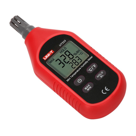 Termohigrometru digital portabil UNI-T UT333 -10°C ... +60°C cu senzor integrat, cu Certificat de Etalonare Metrologica [4]