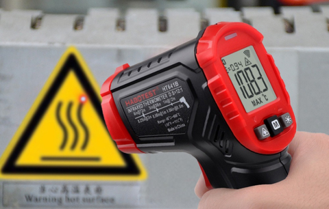 Termometru cu infrarosu -54°C ~ +600°C pirometru HABOTEST HT641B cu Certificat de Etalonare ISO9001 [2]