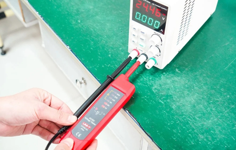 Tester de tensiune AC DC Uni-T UT22B-EU LED AC/DC 12V, 24V, 50V, 120V, 230V, 400V [6]