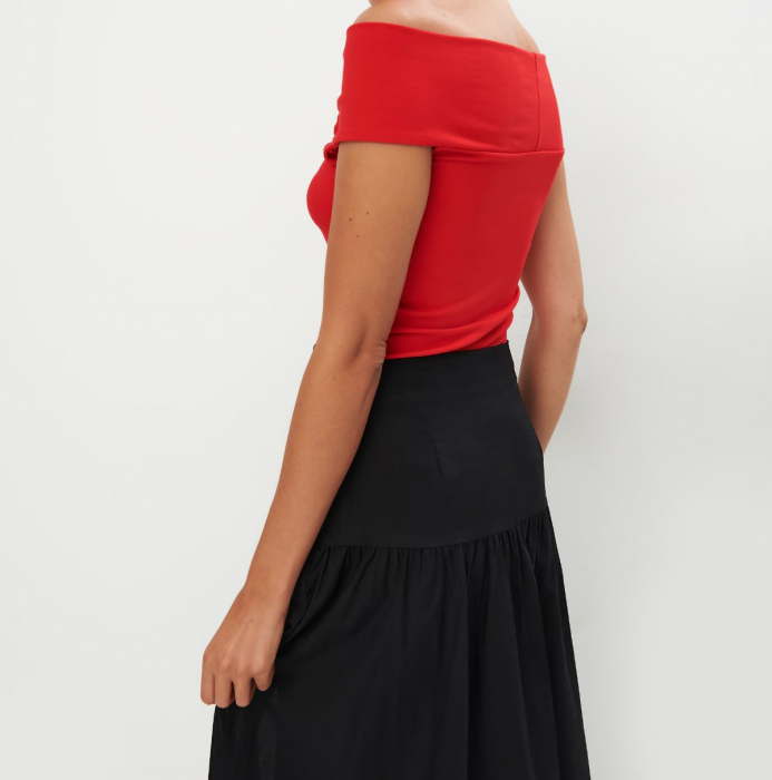 Bluza umerii goi [2]