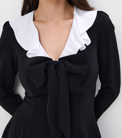 Rochie mini cu maneci [1]