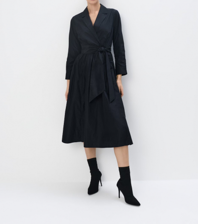 Rochii midi - Rochie tip camasa