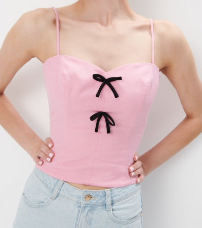 T-shirt - Top cu fundite