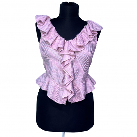 T-shirt - Top cu volane