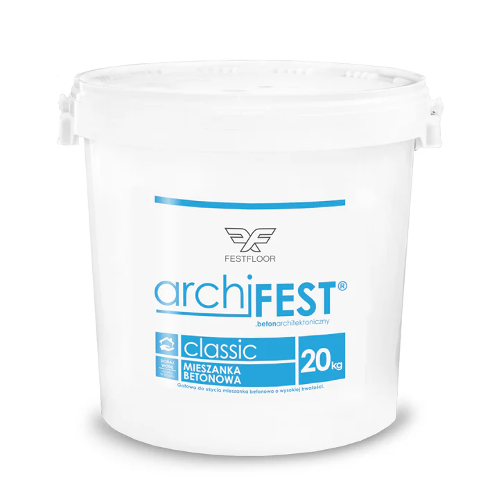 Beton Arhitectural - Beton Arhitectural Festfloor archiFEST Classic 20 kg pentru Fațade și Mobilier