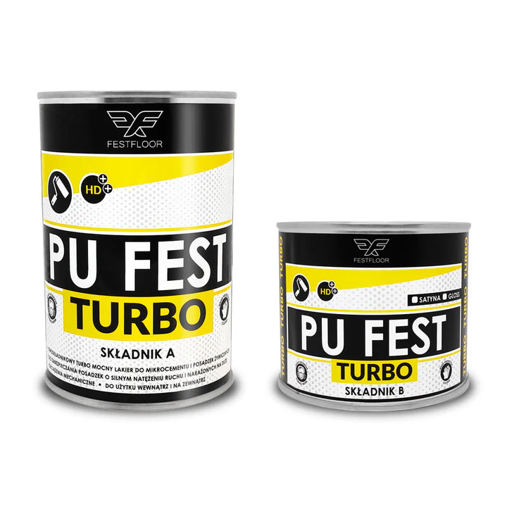 Protectia microcimentului - PU Fest Turbo  rasina poliuretanica pentru protectia pardoselilor si betonului