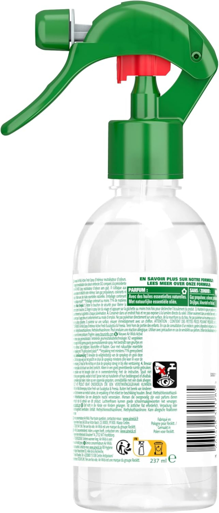 Odorizant de cameră Air Wick Active Fresh Spray Eucalyptus & Freesia [3]