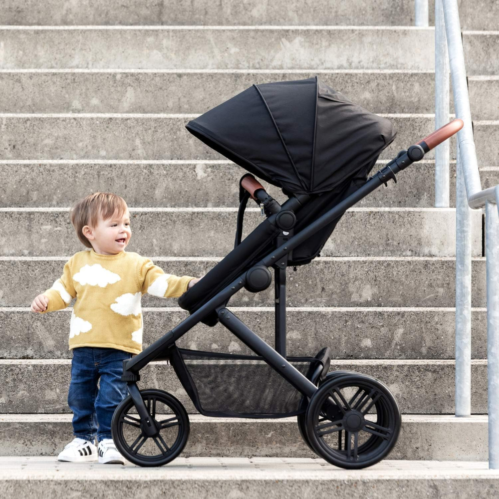 Cărucior 3 în 1 Hauck Pacific 4 Shop N Drive, Negru [10]