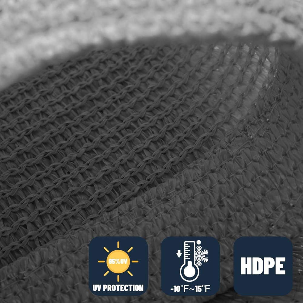 Copertină dreptunghiulară tip velă umbrire Sunny Guard, 2,5 x 3 m [7]