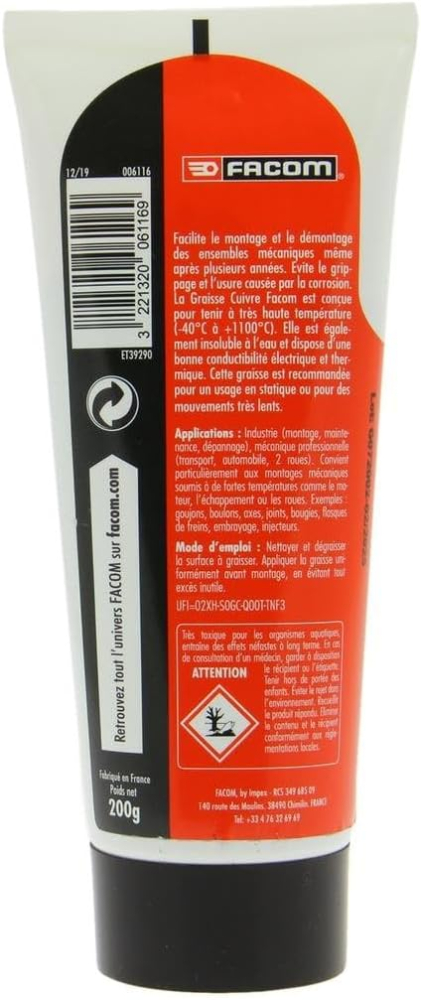 FACOM Vaselină cu cupru (Cupa-Paste), 200g [3]