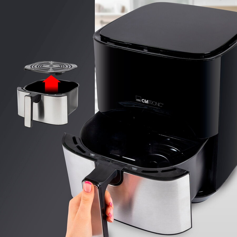 Friteuză cu aer cald Clatronic FR 3782 H, 5 litri, panou digital [3]