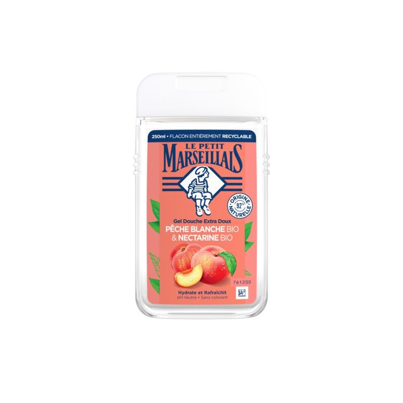 Gel de duș matasos Le Petit Marseillais BIO, 250 ml [3]