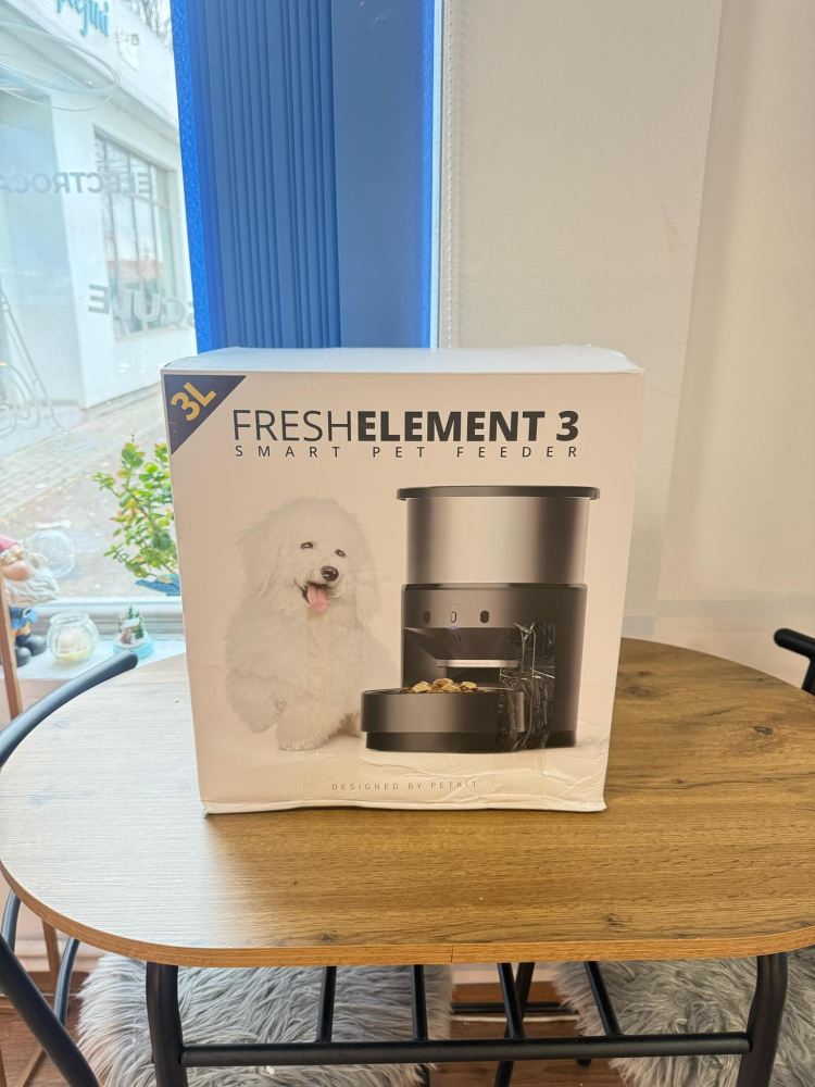Hrănitor automat inteligent pentru pisici și câini PETKIT Fresh Element 3, control aplicație [2]