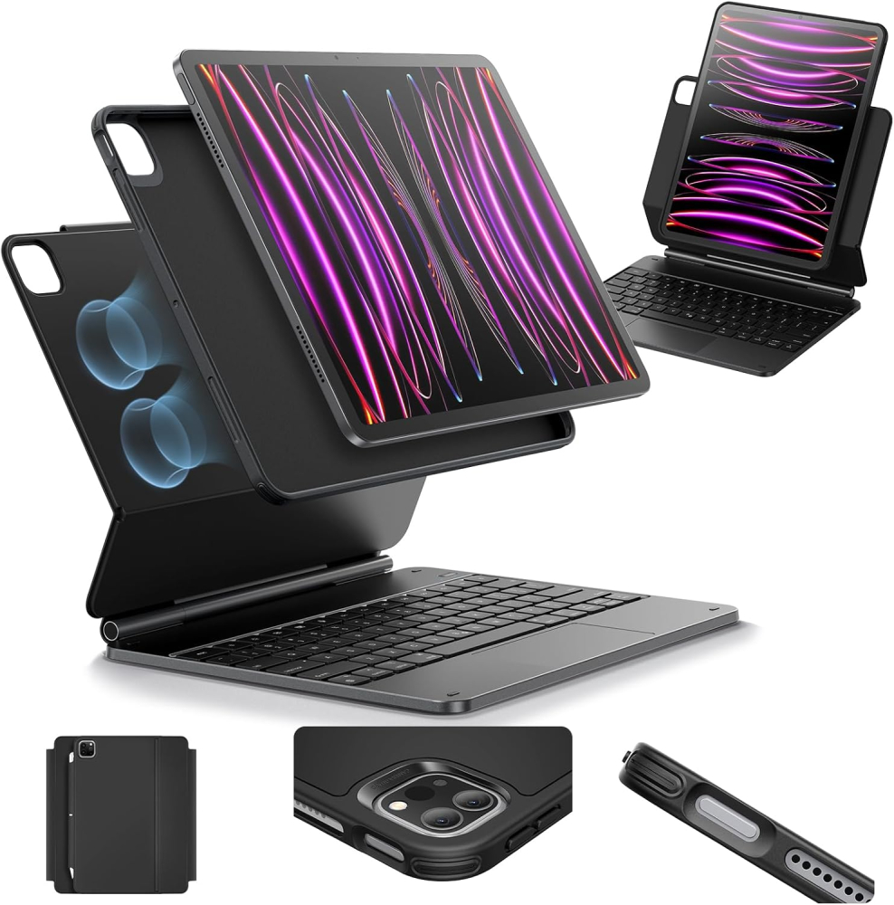 Husă cu tastatură magnetică ESR Ascend pentru iPad Pro 12.9 [6]